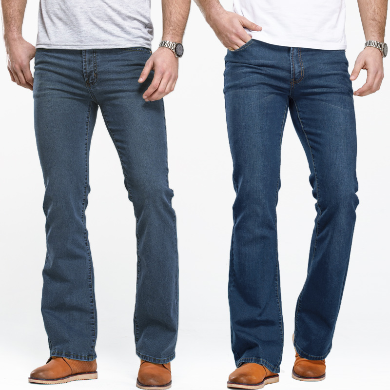 Levis Jeans 501 - رجل التمهيد قطع الجينز متوهج قليلا