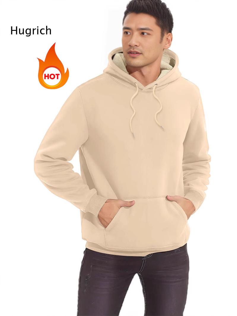 هودي رجالي مبطن بالشيربا مع رب - مراجعة Sherpa Hoodie Fleece وسعره