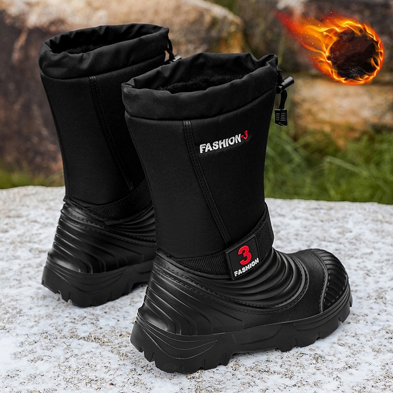 أحذية الثلوج الرجالية الجديدة  - مراجعة Waterproof Winter Boot وسعره