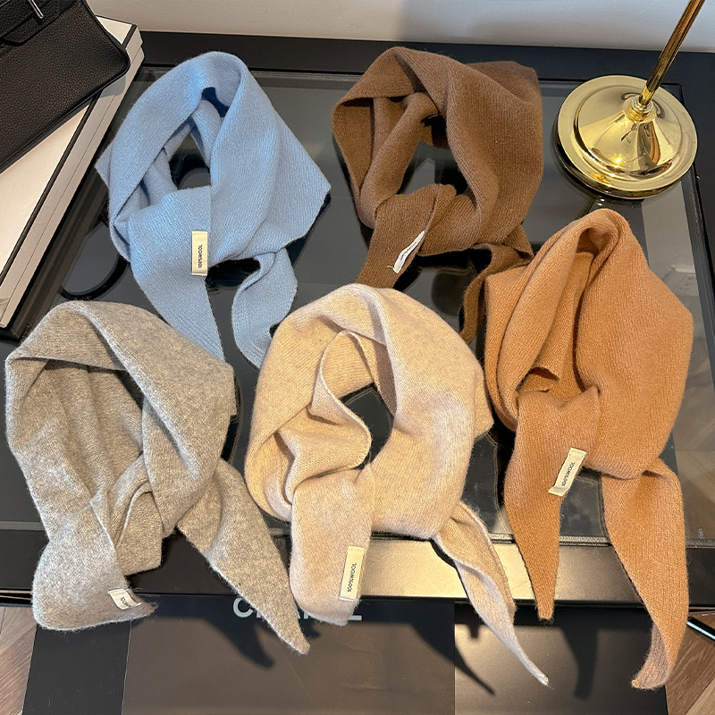 100% الصوف الكورية نمط محبوك ا - مراجعة Shawl Wrap Winter وسعره