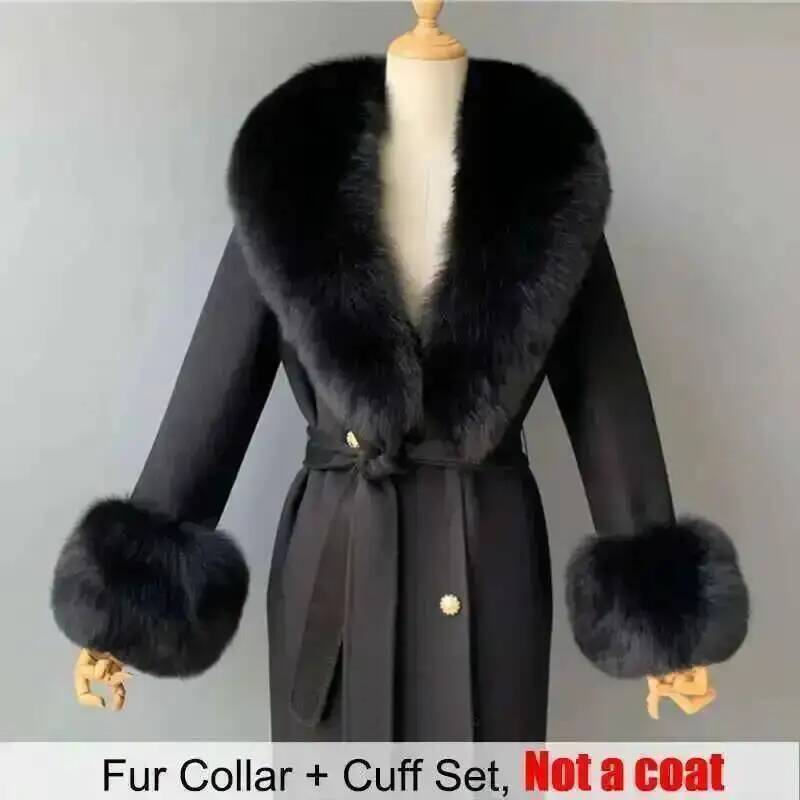 الفراء الحقيقي طوق والأصفاد مج - مراجعة Shawl Wrap Winter وسعره