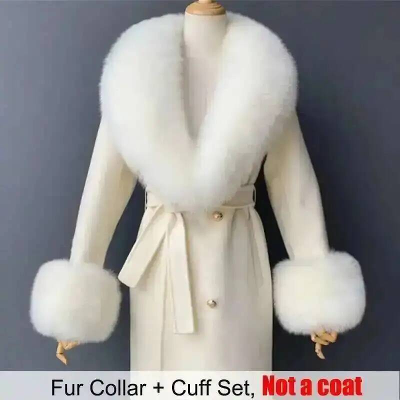الفراء الحقيقي طوق والأصفاد مج - مراجعة Shawl Wrap Winter وسعره