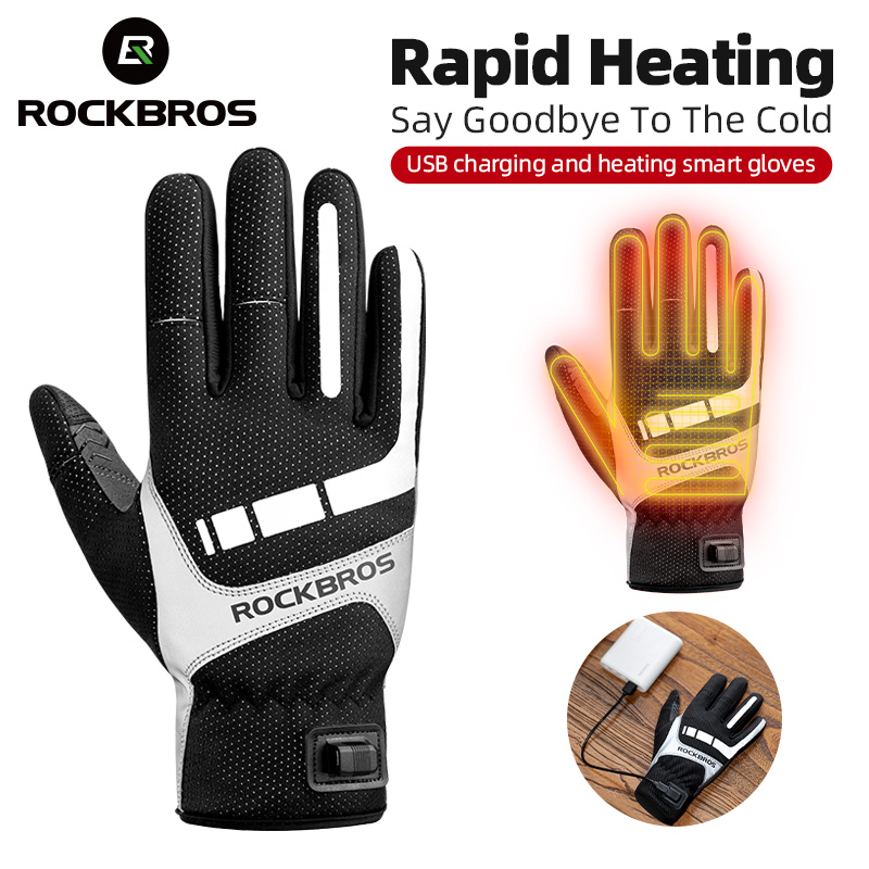 ROCKBROS قفاز الشتاء الساخن قف - مراجعة Touch Screen Gloves وسعره