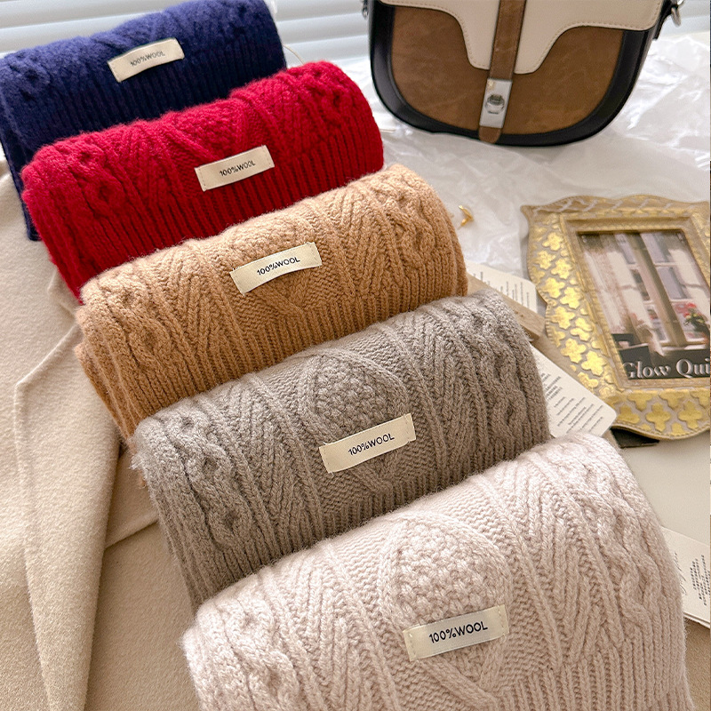 فاخر 100% وشاح من الصوف النساء - مراجعة Shawl Wrap Winter وسعره