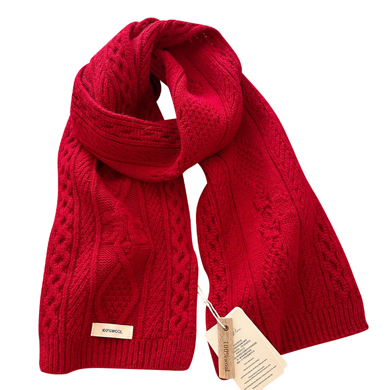 فاخر 100% وشاح من الصوف النساء - مراجعة Shawl Wrap Winter وسعره