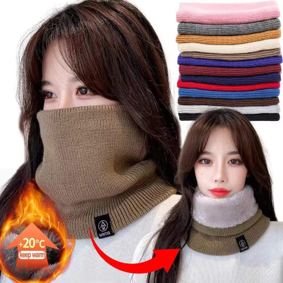 الصلبة الشتاء أفخم الخمار الصو - مراجعة Winter Headband Fleece وسعره